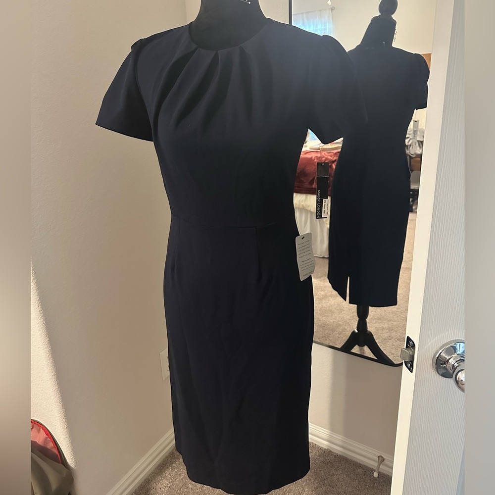MAGGY LONDON NAVY DRESS